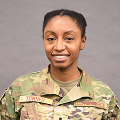 1st Lt. Damina Townes